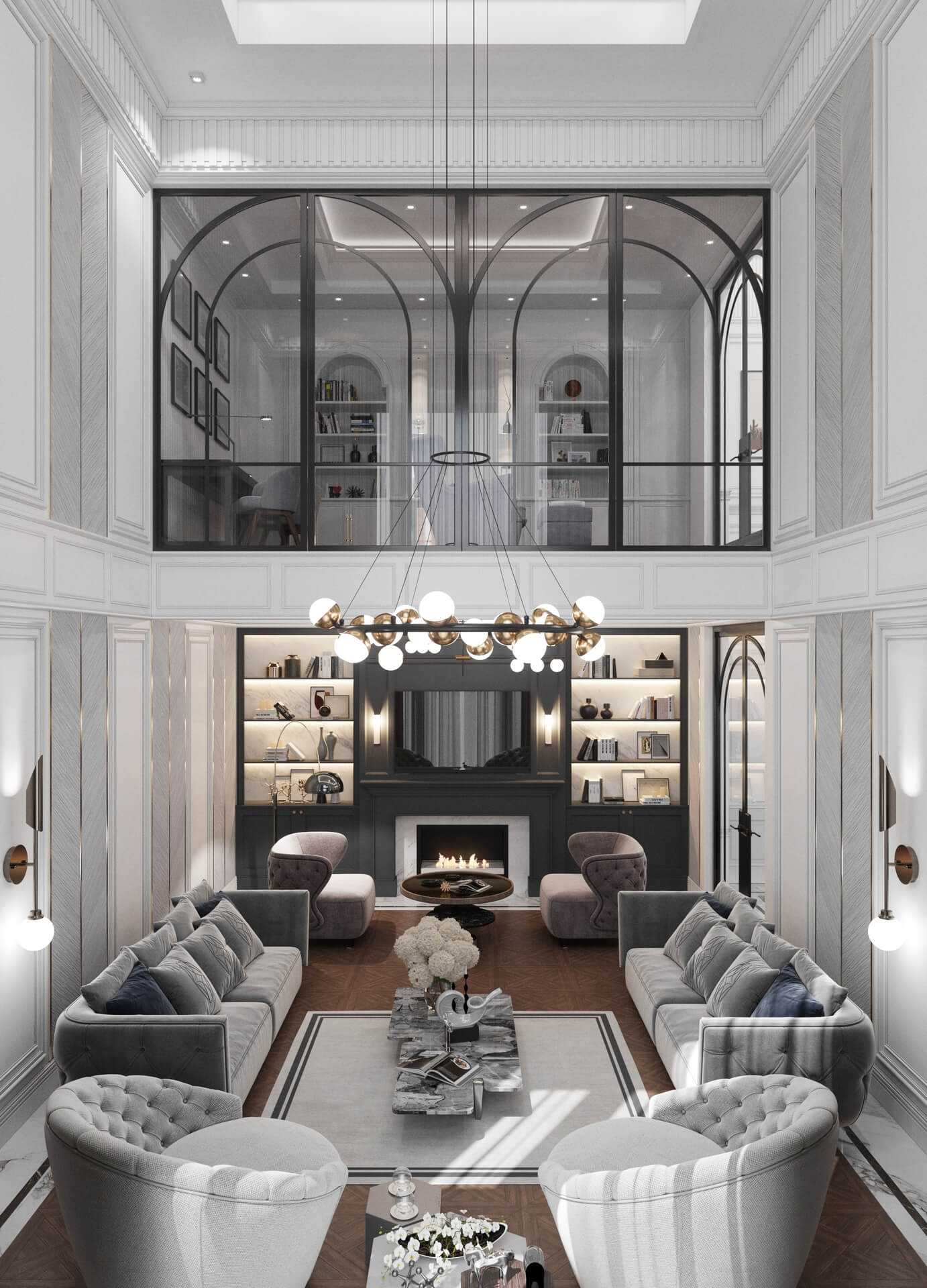  villa dekorasyonu 5160 Dubleks Apartman Dairesi Tasarımı Konutlar