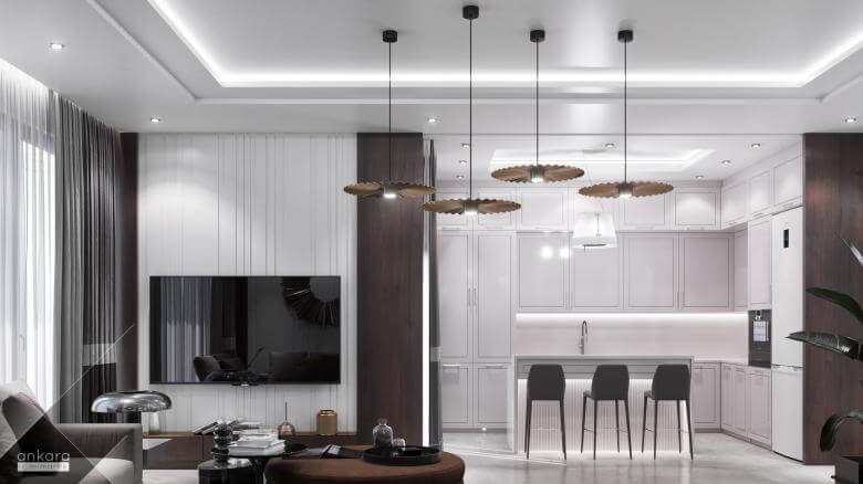  villa tasarım 5415 Park Caddesi Villa Konutlar