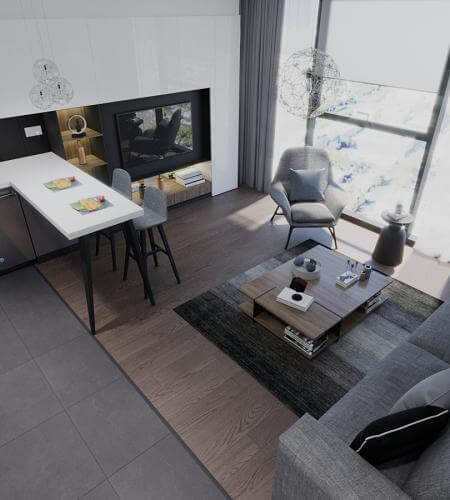   Elmar Towers 60 m2 Konutlar