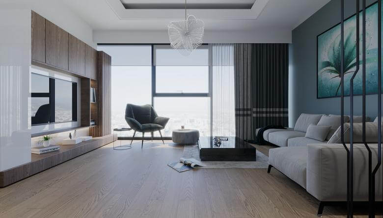  ev içmimar 5080 Elmar Towers Apartman Dairesi Konutlar