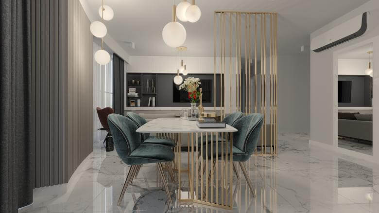  villa dekorasyonu 5087 Sinpaş Ege Vadisi 2+1 Konutlar