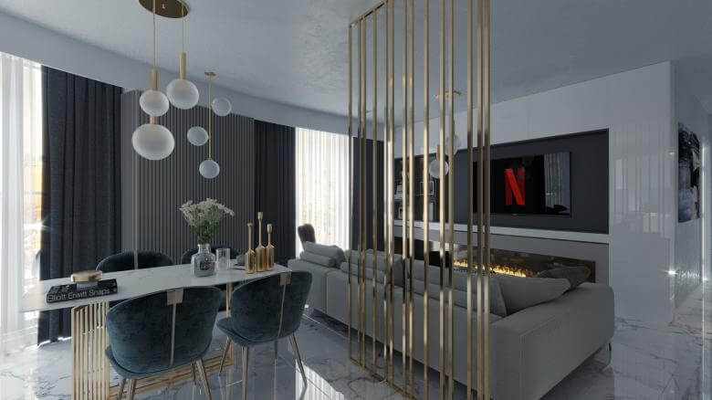  villa dekorasyonu 5089 Sinpaş Ege Vadisi 2+1 Konutlar