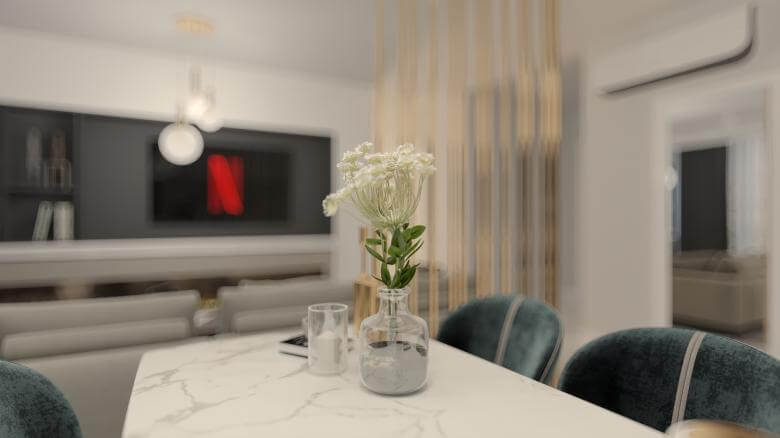  villa dekorasyonu 5093 Sinpaş Ege Vadisi 2+1 Konutlar