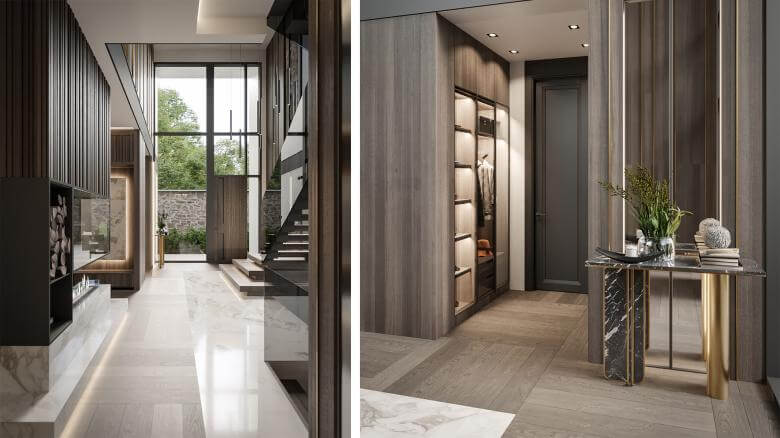  villa dekorasyonu 5371 İncek Villa Projesi Konutlar