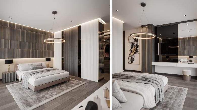  villa dekorasyonu 5382 İncek Villa Projesi Konutlar