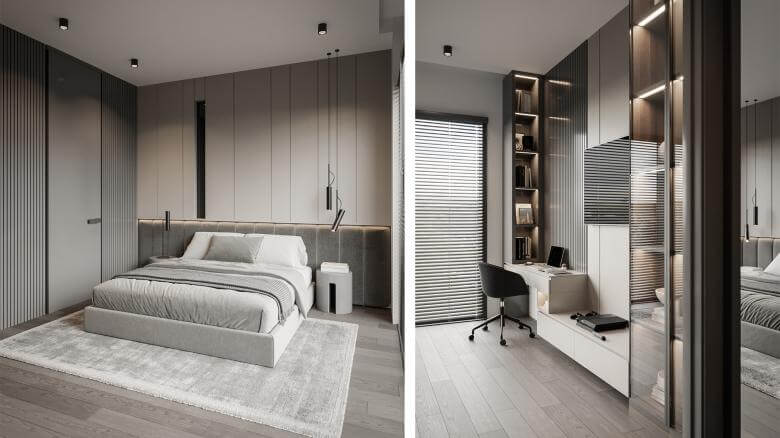  villa dekorasyonu 5390 İncek Villa Projesi Konutlar