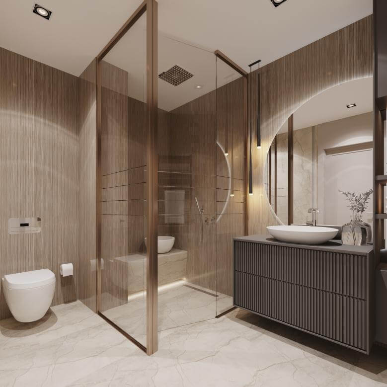  villa tasarım 5233 Büyük Apartman Dairesi Tasarımı Konutlar