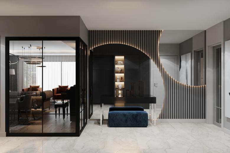  villa tasarım 5239 Büyük Apartman Dairesi Tasarımı Konutlar
