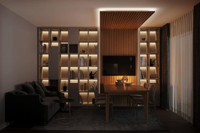  villa tasarım 5249 Büyük Apartman Dairesi Tasarımı Konutlar