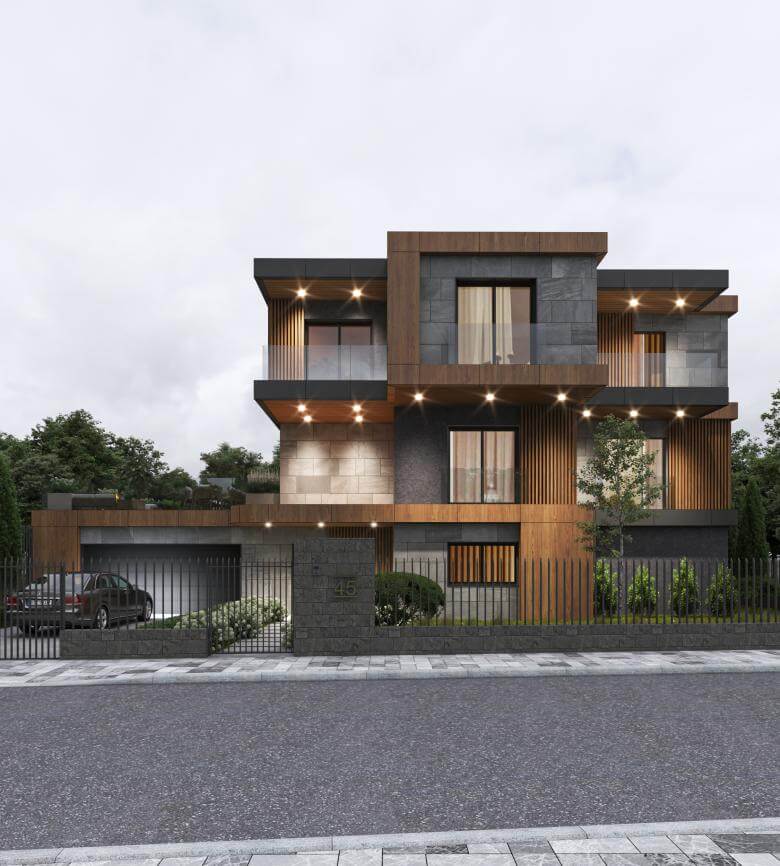  villa tasarım 6287 Beytepe Villa Projesi Konutlar