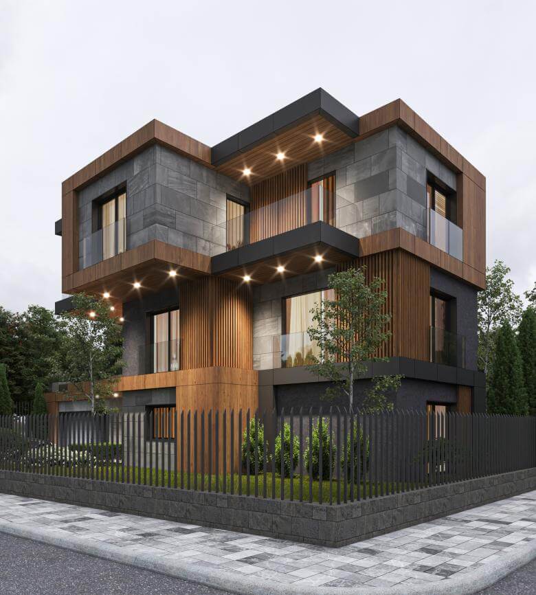  villa tasarım 6288 Beytepe Villa Projesi Konutlar