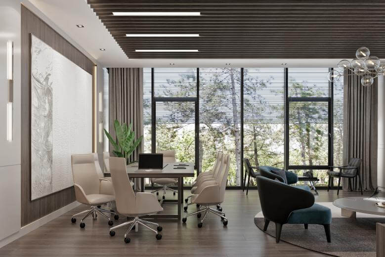 ofis dekorasyonu 6148 Kontrolmatik - Polatlı Osb Binası Ofisler
