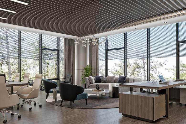 ofis dekorasyonu 6150 Kontrolmatik - Polatlı Osb Binası Ofisler