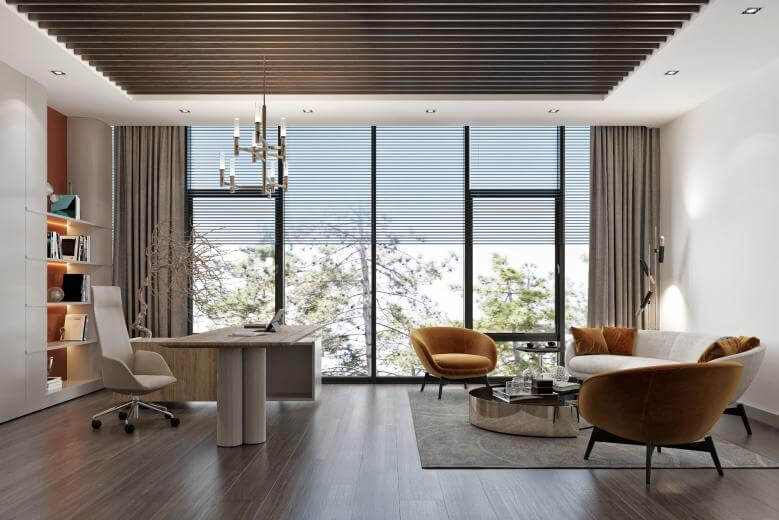 ofis dekorasyonu 6153 Kontrolmatik - Polatlı Osb Binası Ofisler