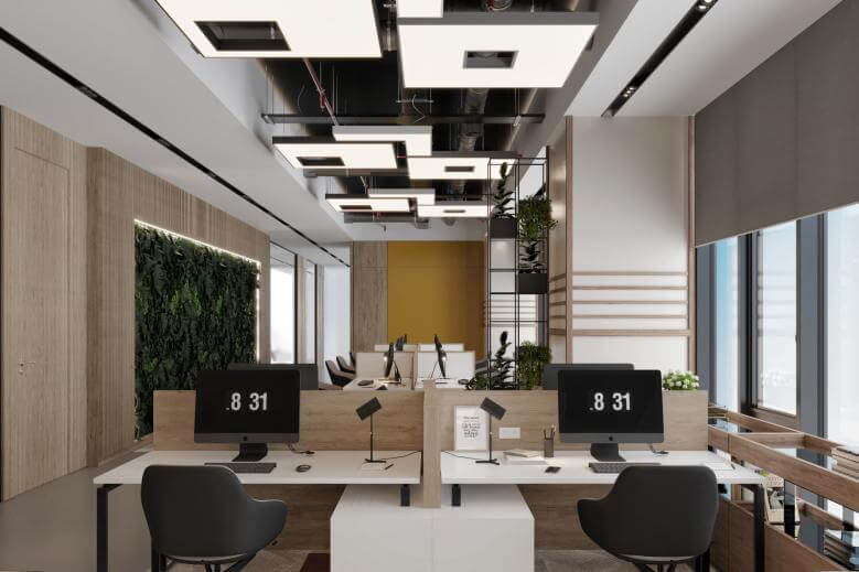 ofis dekorasyonu 6159 Kontrolmatik - Polatlı Osb Binası Ofisler