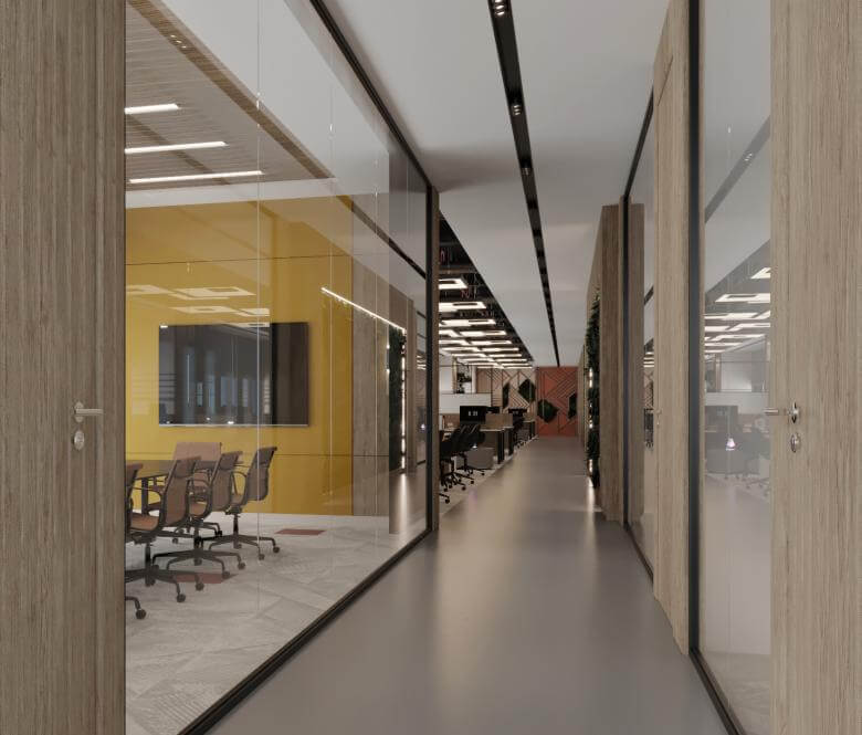 ofis dekorasyonu 6160 Kontrolmatik - Polatlı Osb Binası Ofisler