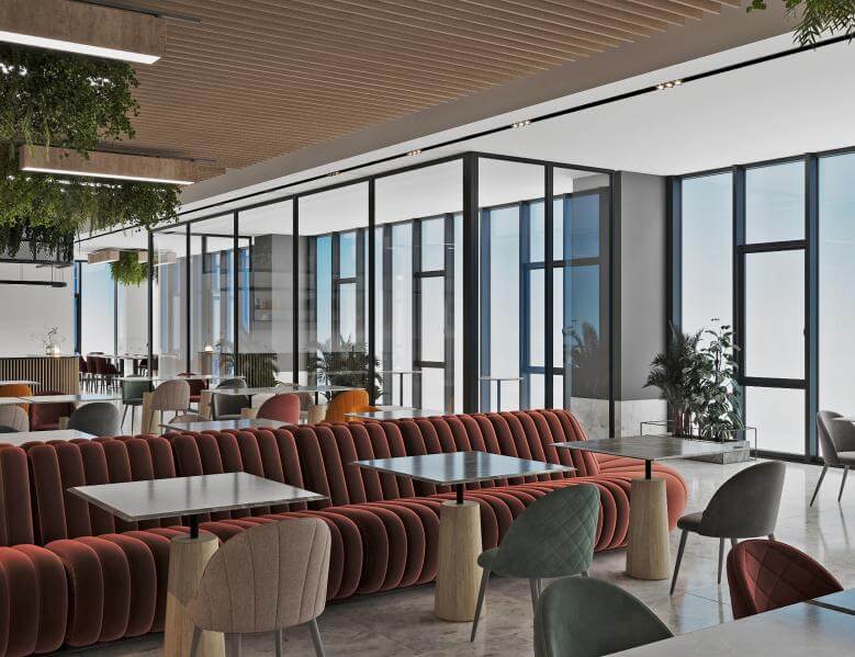 ofis dekorasyonu 6167 Kontrolmatik - Polatlı Osb Binası Ofisler