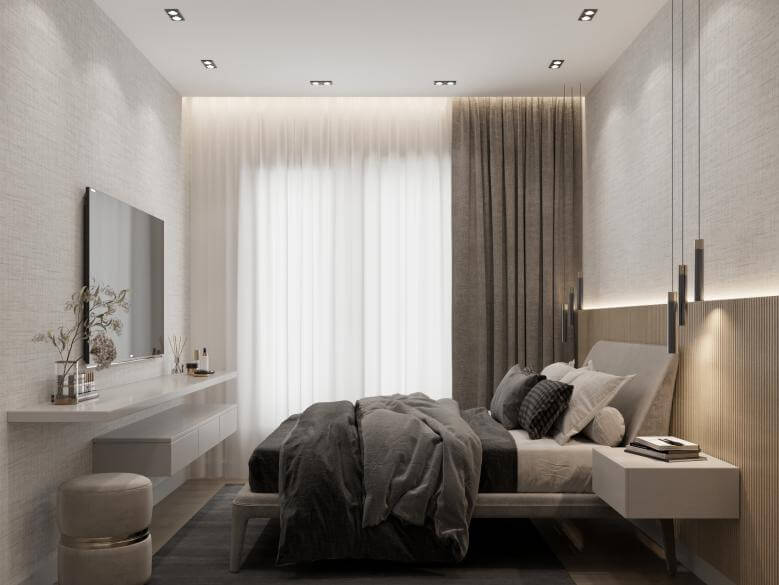  villa dekorasyonu 5578 Kent İncek 4+1 Daire Konutlar