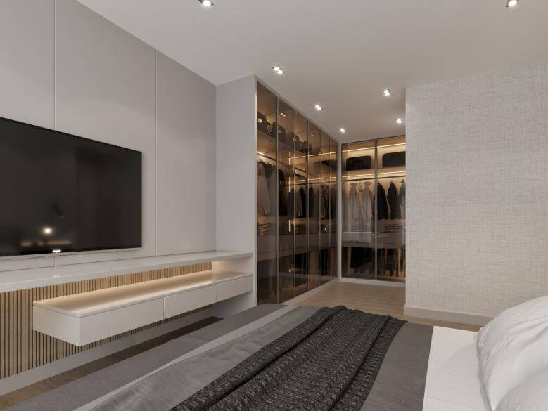  villa dekorasyonu 5582 Kent İncek 4+1 Daire Konutlar