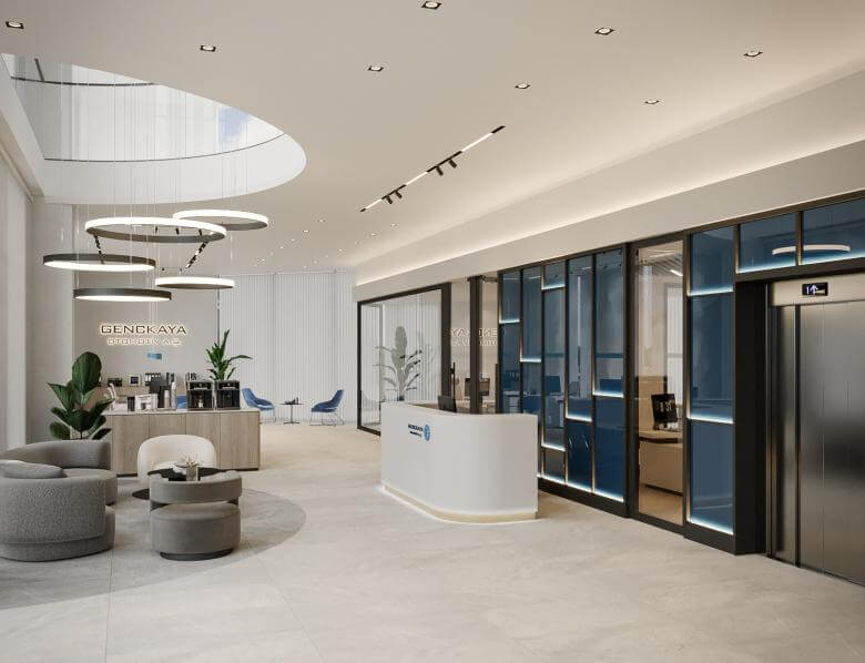 ofis içmimar 5698 Gençkaya Otomotiv - Ostim Ofisler