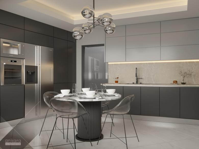 villa tasarım 5612 Portakal Çiçeği Rezidans Konutlar