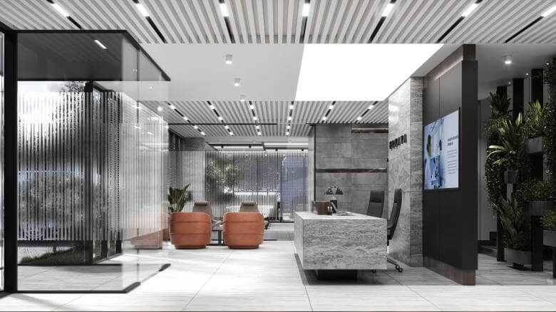 ofis mimari 5720 ASO Fabrika Binası Ofisler