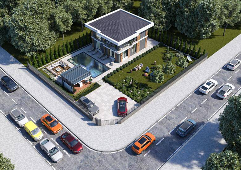  ev içmimar 6213 Temelli Villa Konutlar