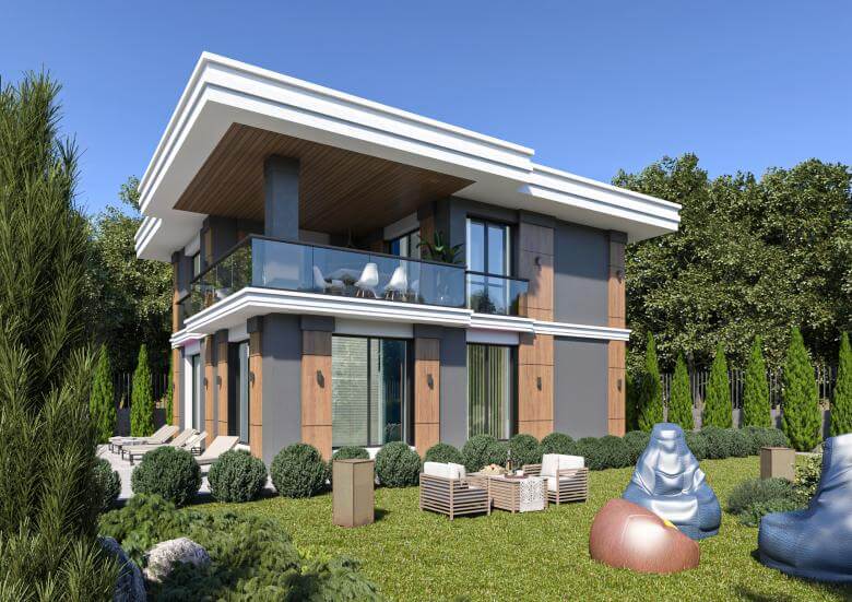  ev içmimar 6216 Temelli Villa Konutlar