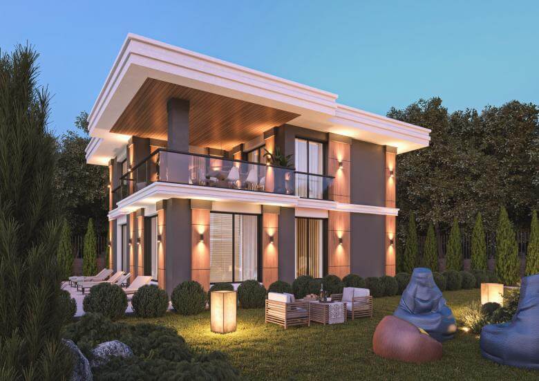  ev içmimar 6217 Temelli Villa Konutlar