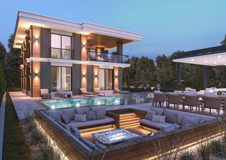  ev içmimar 6219 Temelli Villa Konutlar