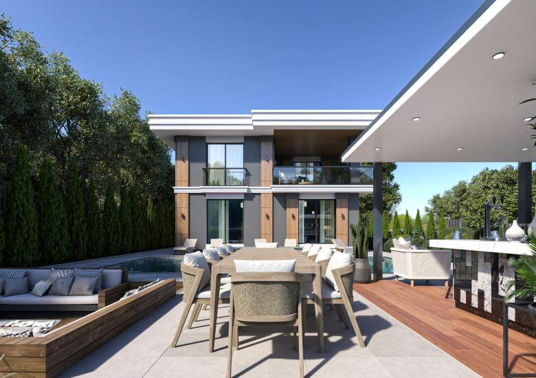  ev içmimar 6220 Temelli Villa Konutlar