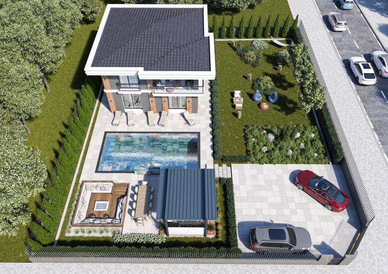  ev içmimar 6221 Temelli Villa Konutlar