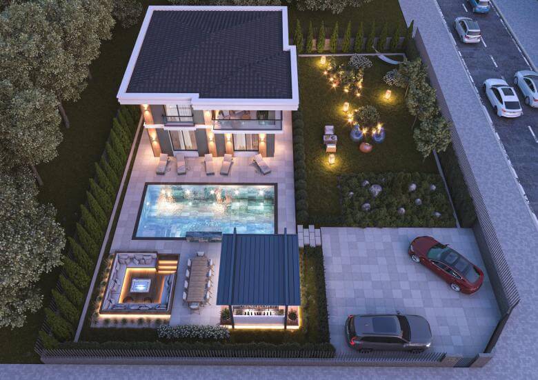  ev içmimar 6222 Temelli Villa Konutlar