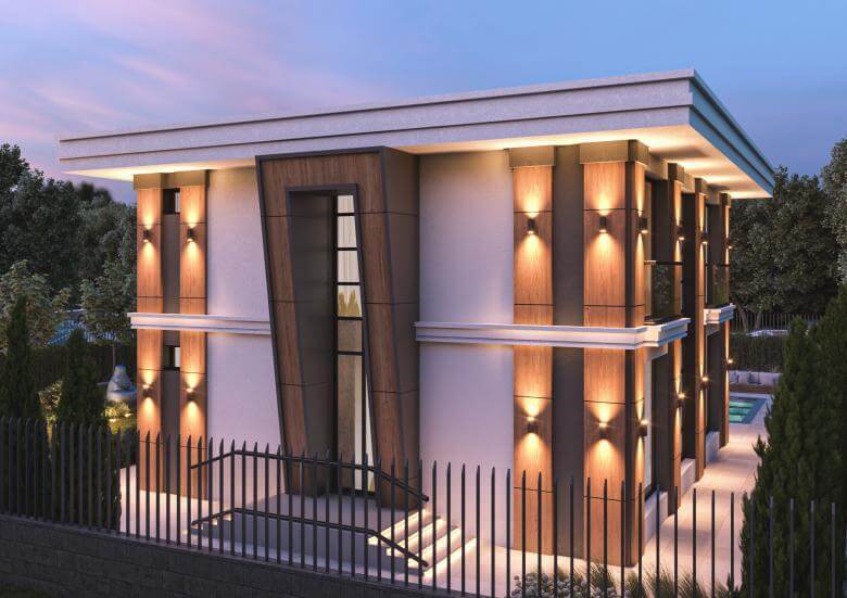  ev içmimar 6228 Temelli Villa Konutlar
