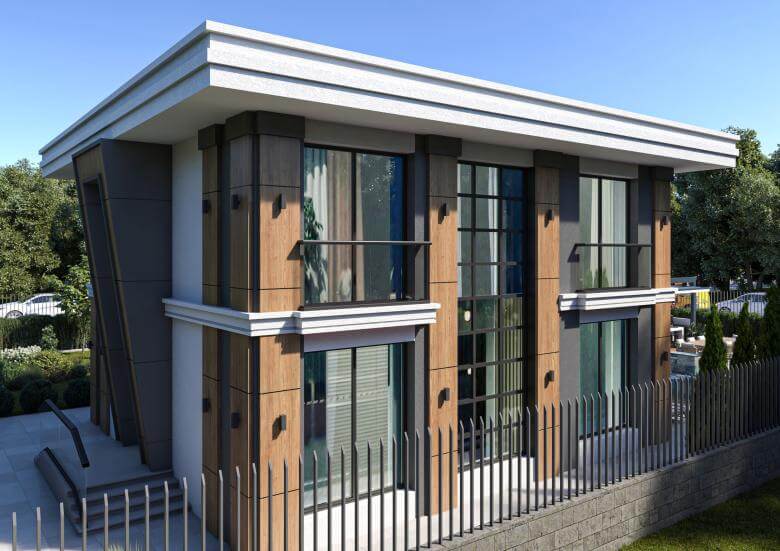  ev içmimar 6229 Temelli Villa Konutlar
