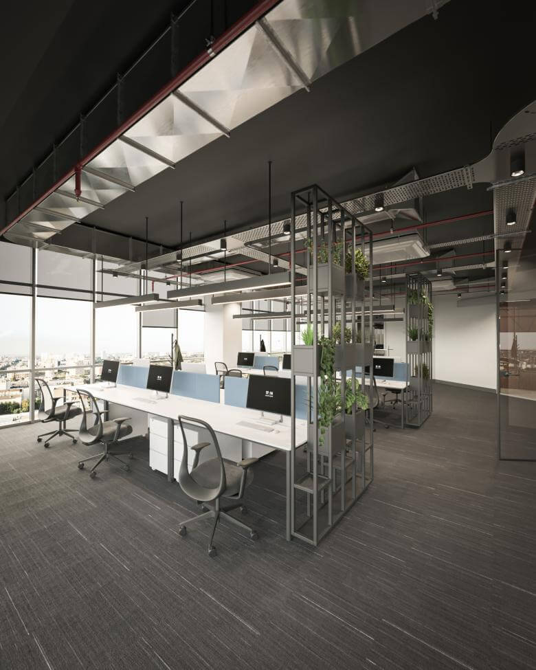 ofis içmimar 6005 Koluman Tech Ofisler
