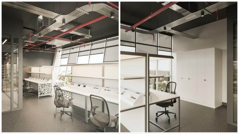 ofis içmimar 6009 Koluman Tech Ofisler