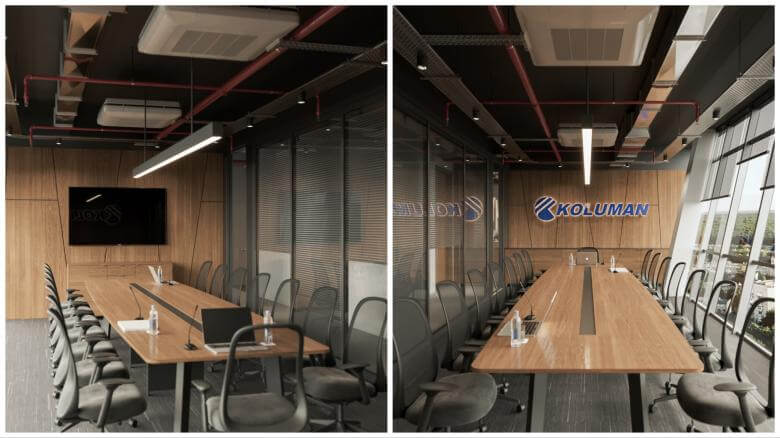 ofis içmimar 6013 Koluman Tech Ofisler