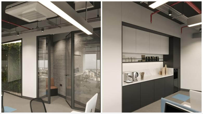 ofis içmimar 6014 Koluman Tech Ofisler