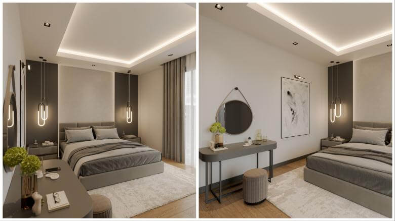  villa dekorasyonu 5874 Bb Evi Konutlar