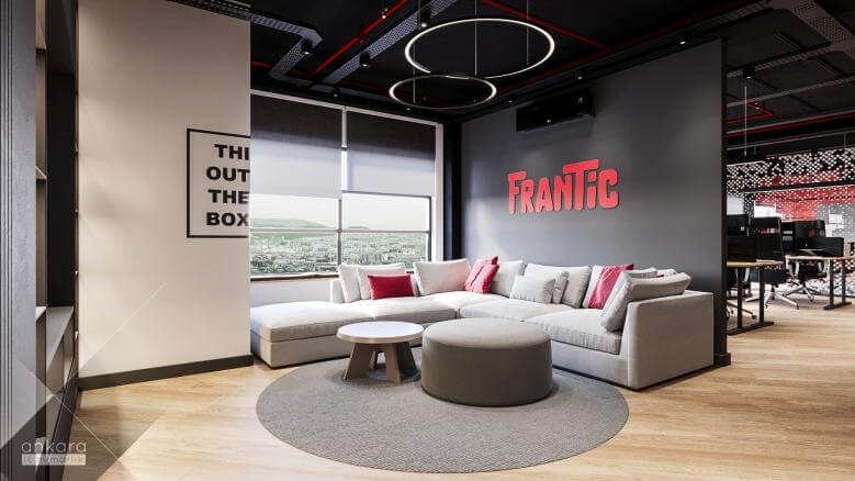 ofis dekorasyonu 6251 Teknokent Ofis - Frantic Games Ofisler