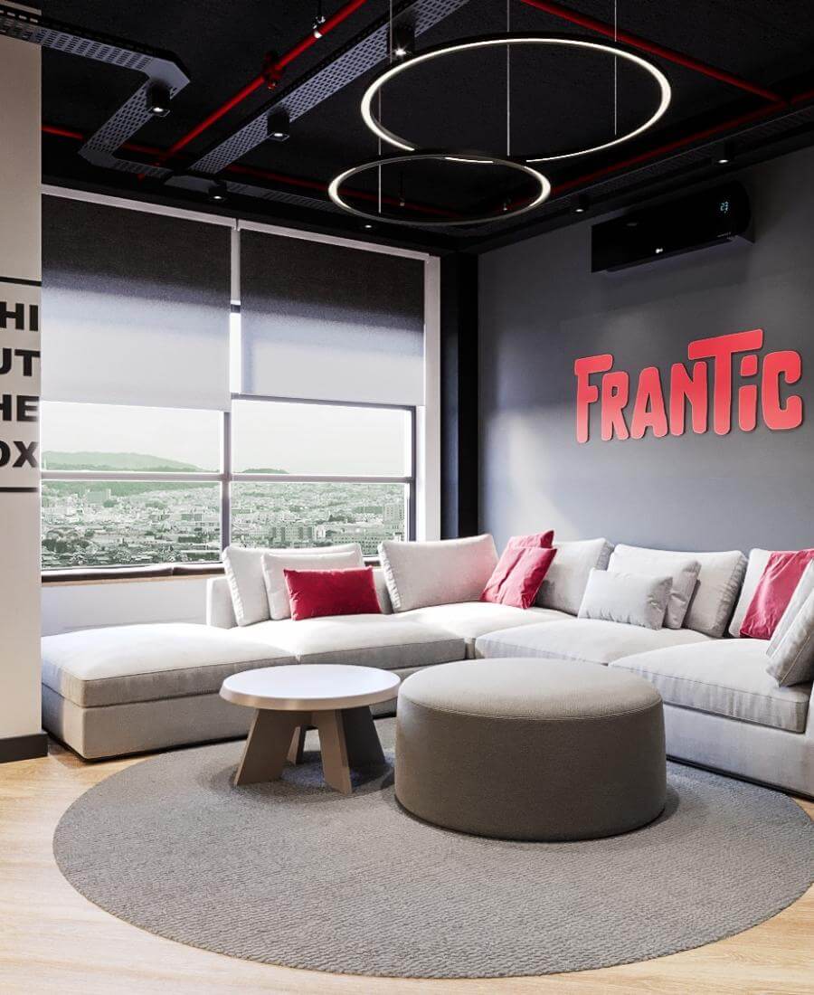 En iyi iç mimarlık büroları  Teknokent Ofis - Frantic Games Genel