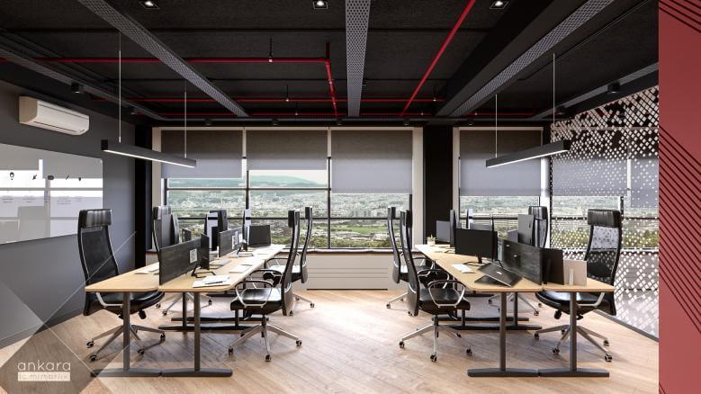 ofis dekorasyonu 6256 Teknokent Ofis - Frantic Games Ofisler