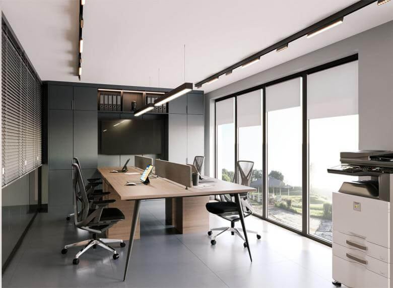 ofis içmimar 6337 Okçuoğlu İnşaat Firması Ofis Tasarımı Ofisler