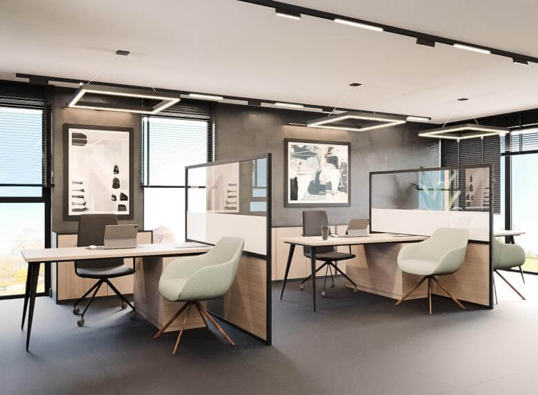 ofis içmimar 6345 Okçuoğlu İnşaat Firması Ofis Tasarımı Ofisler
