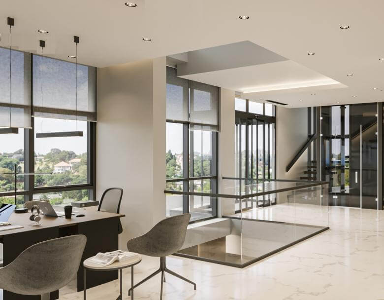 ofis mimari 6395 Sera Beton Ofis Binası Ofisler