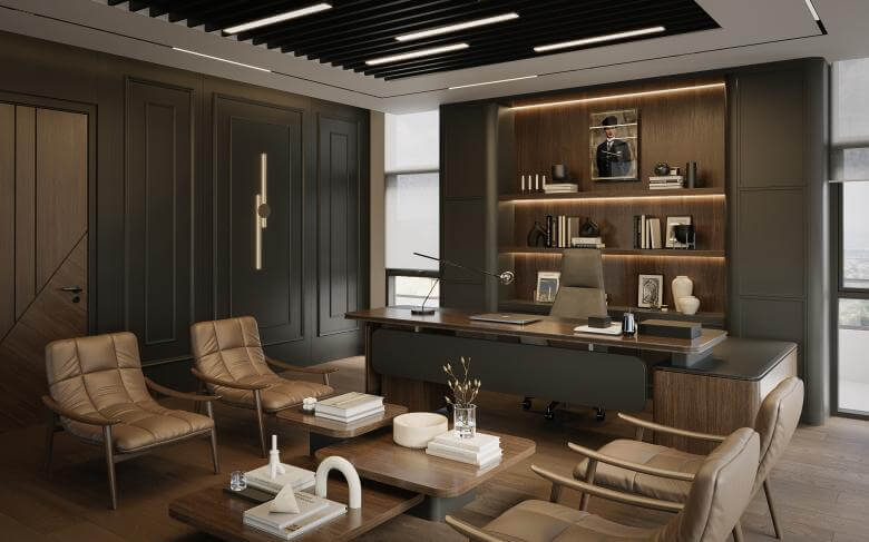 ofis mimari 6398 Sera Beton Ofis Binası Ofisler