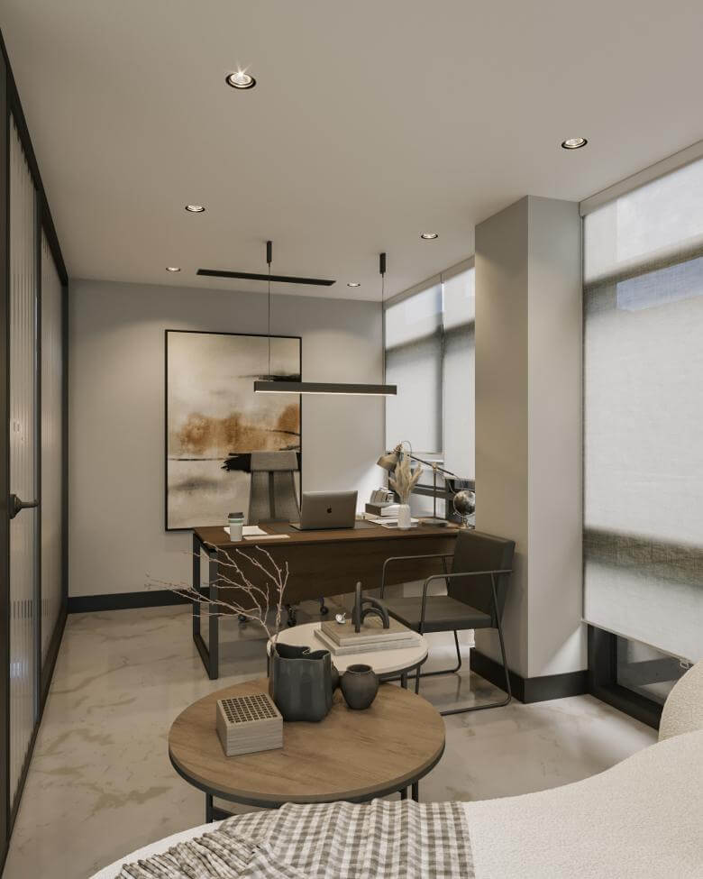 ofis mimari 6401 Sera Beton Ofis Binası Ofisler