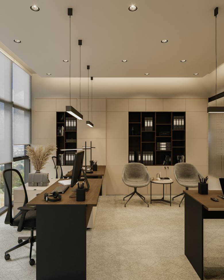 ofis mimari 6404 Sera Beton Ofis Binası Ofisler