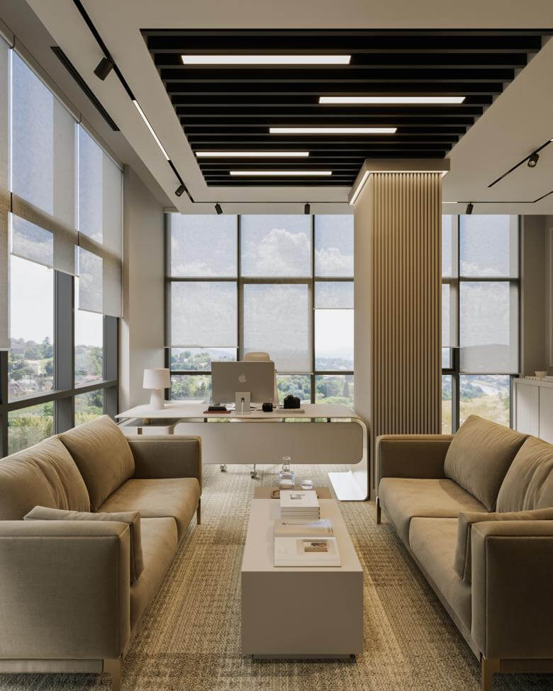 ofis mimari 6405 Sera Beton Ofis Binası Ofisler
